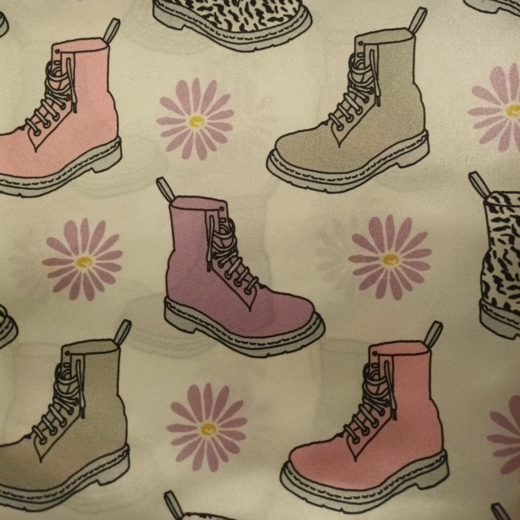 Doc martens satin print boot scrunchie 