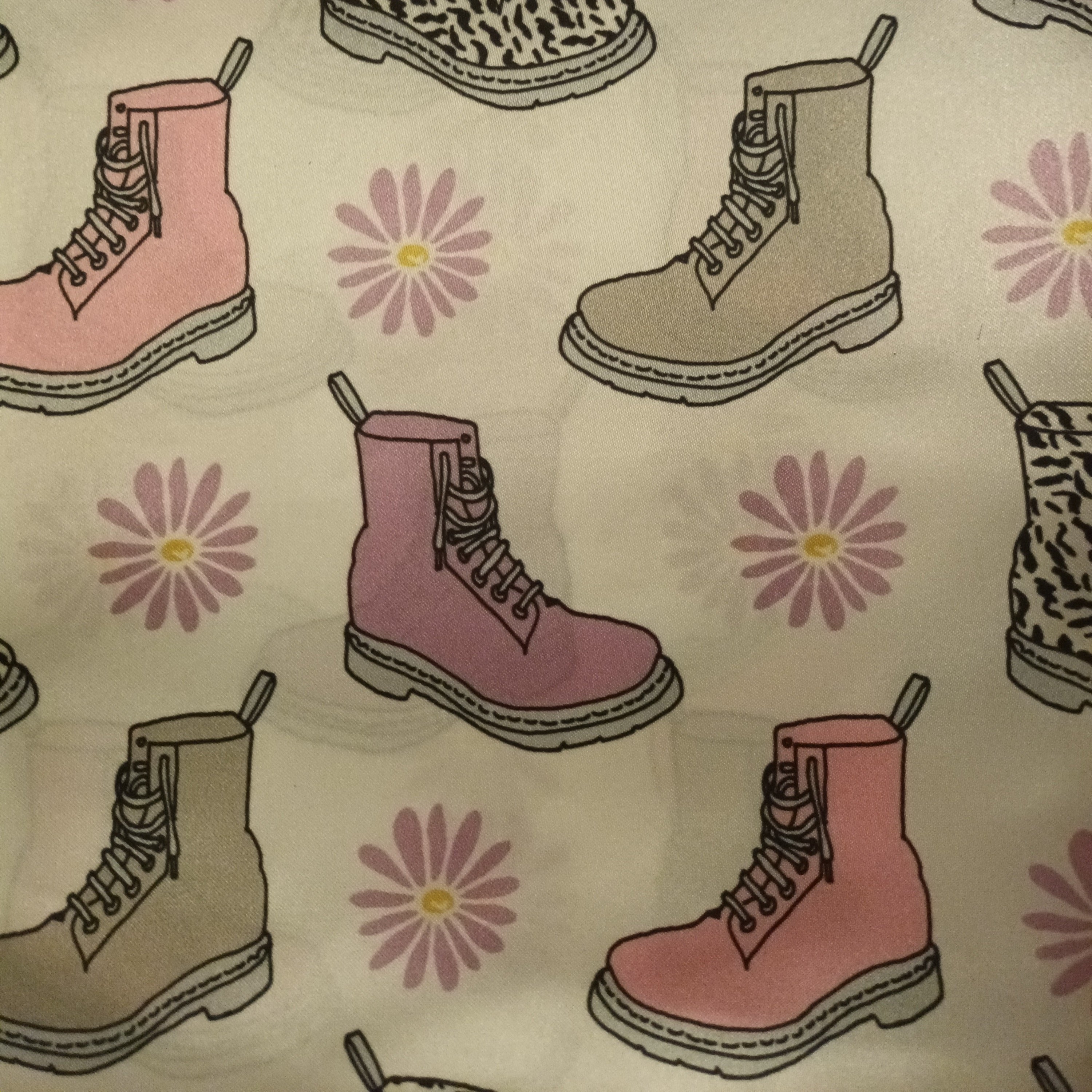 Doc martens satin print boot scrunchie 