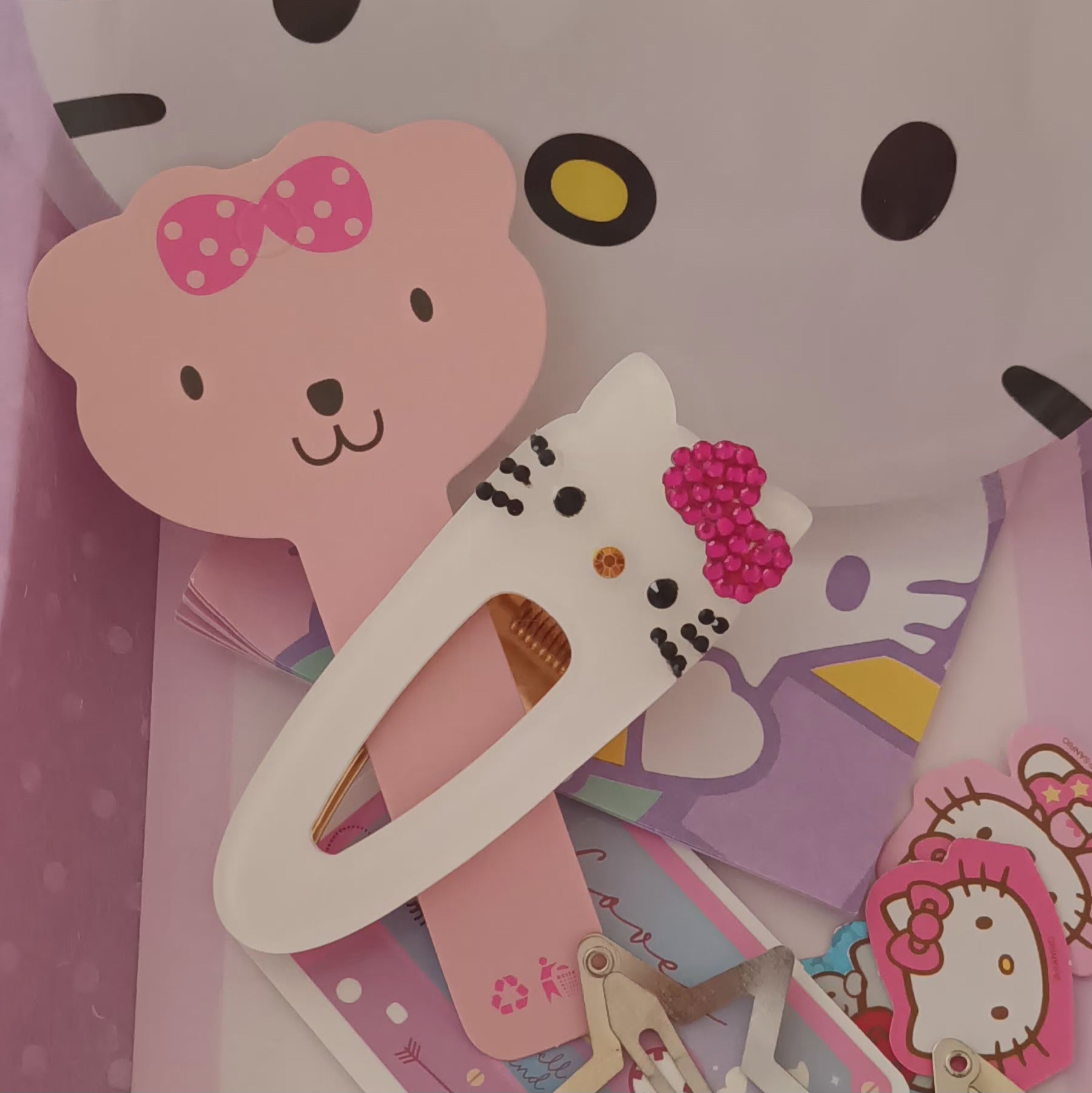 Hello kitty hair clip