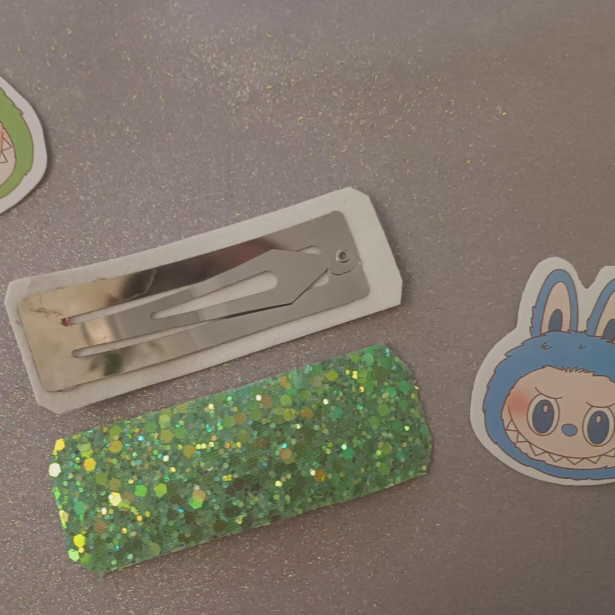 Labubu hair bows and clips