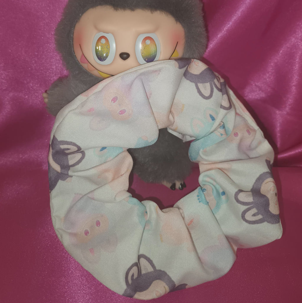 Labubu hair scrunchie 