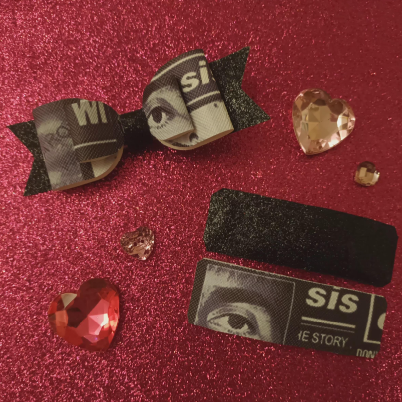 Oasis the band hair bows and clips