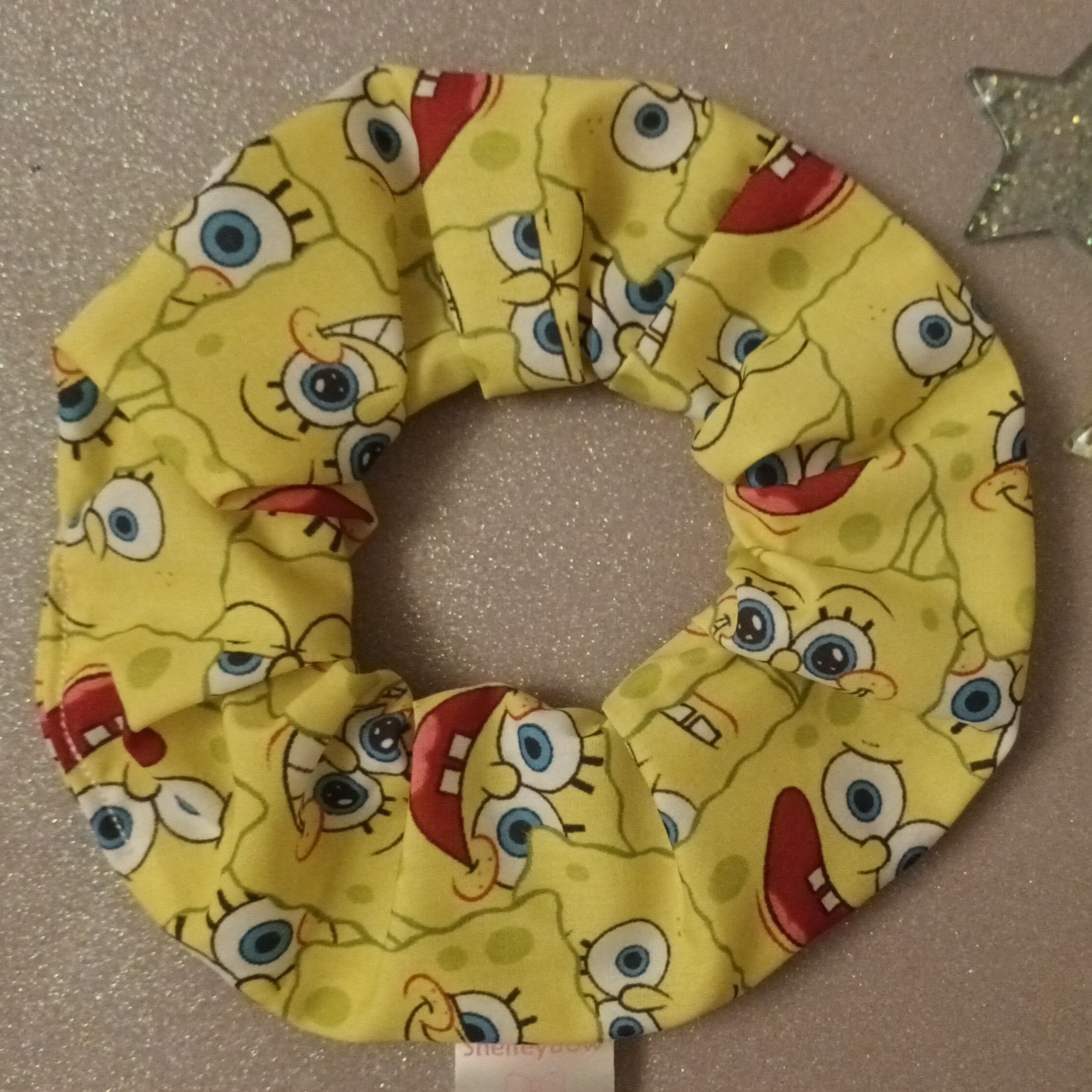 Spongebob Squarepants scrunchie 