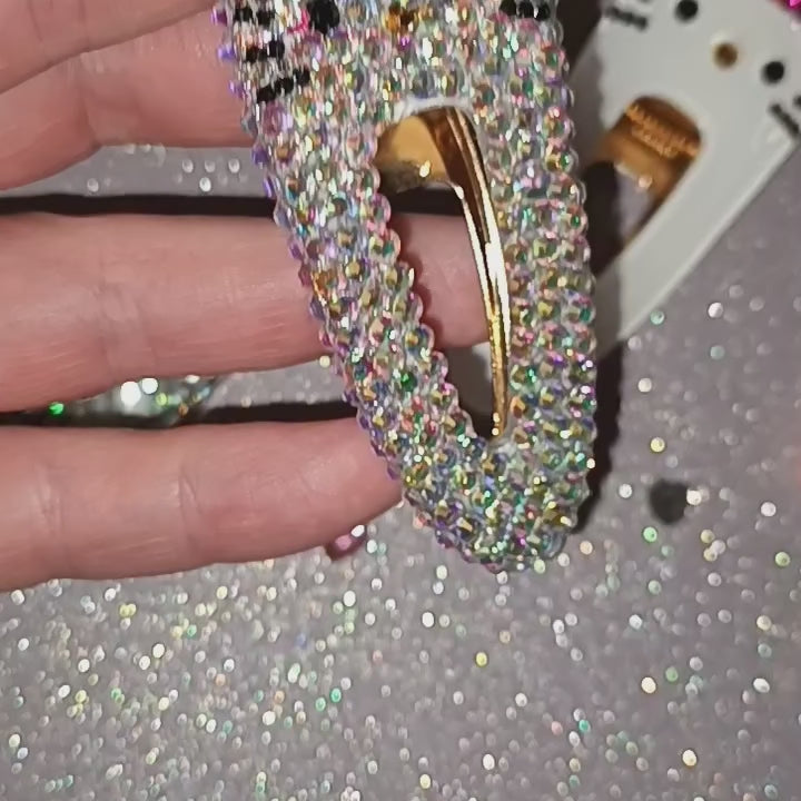 Hello Kitty crystal embellished hair slide