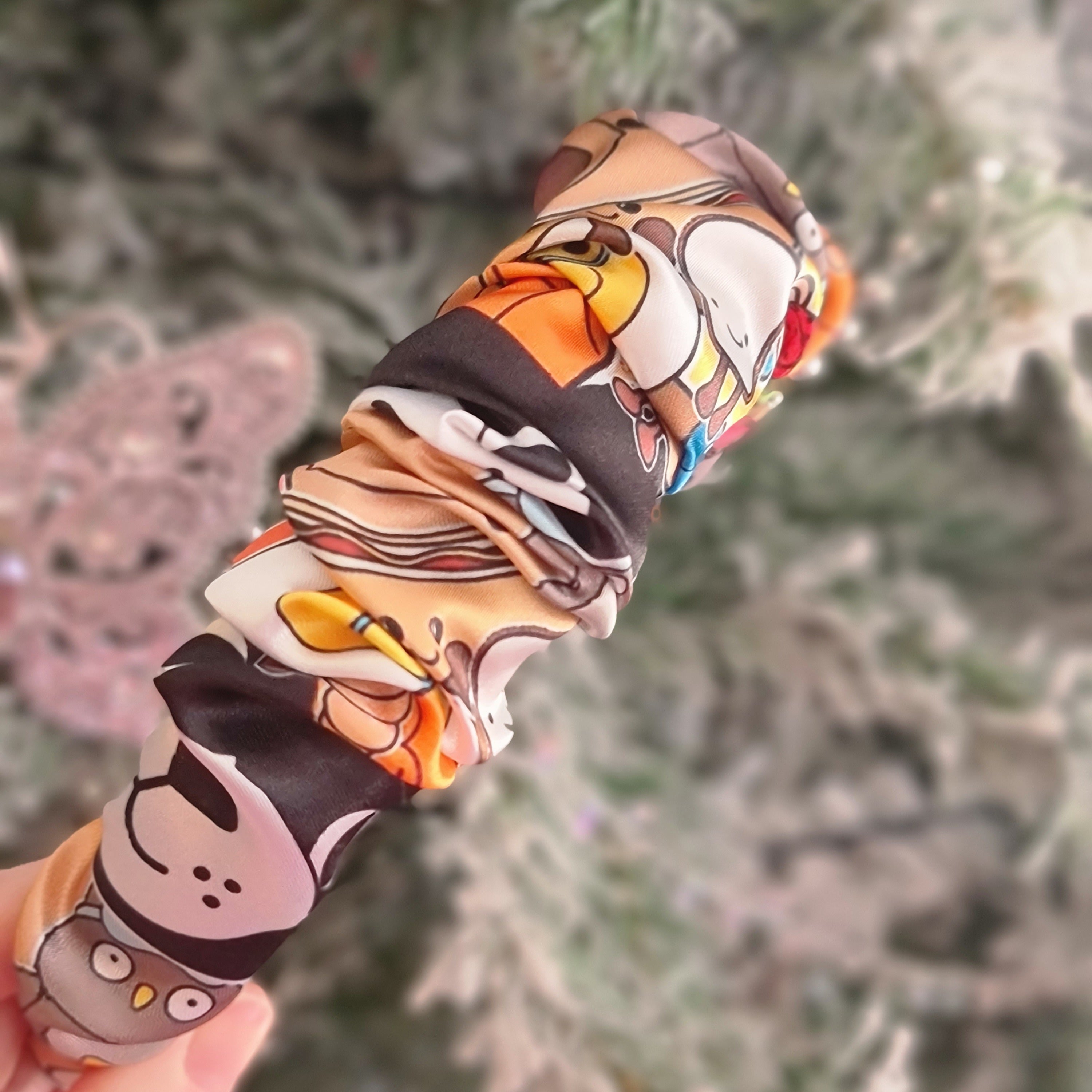 Custom ruffle headbands