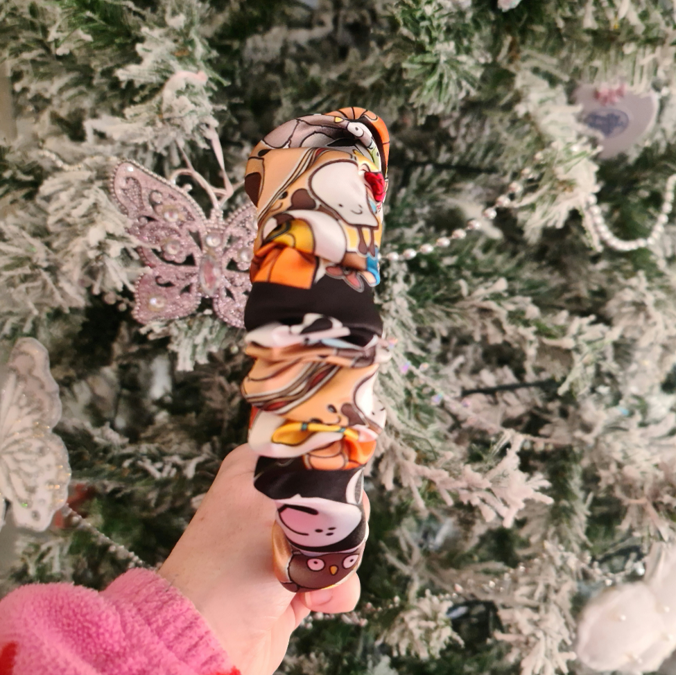 Custom ruffle headbands